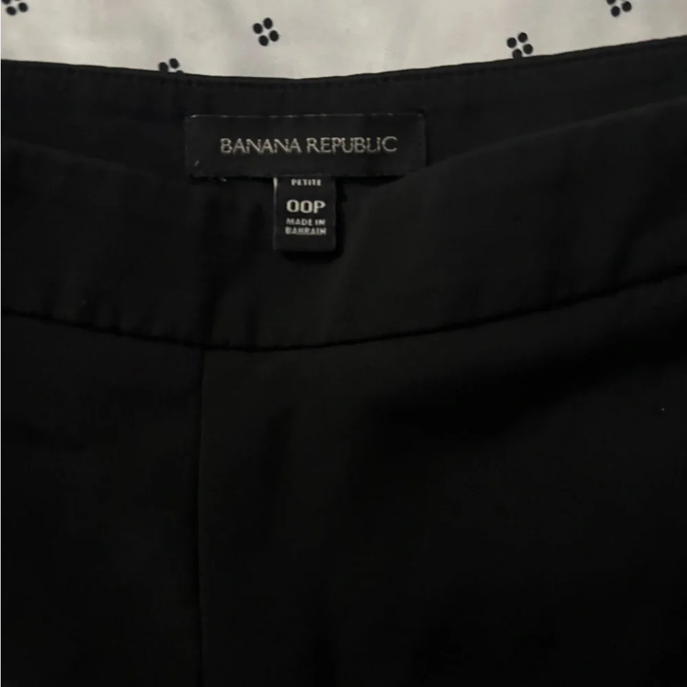 Banana Republic Classic Black Trousers